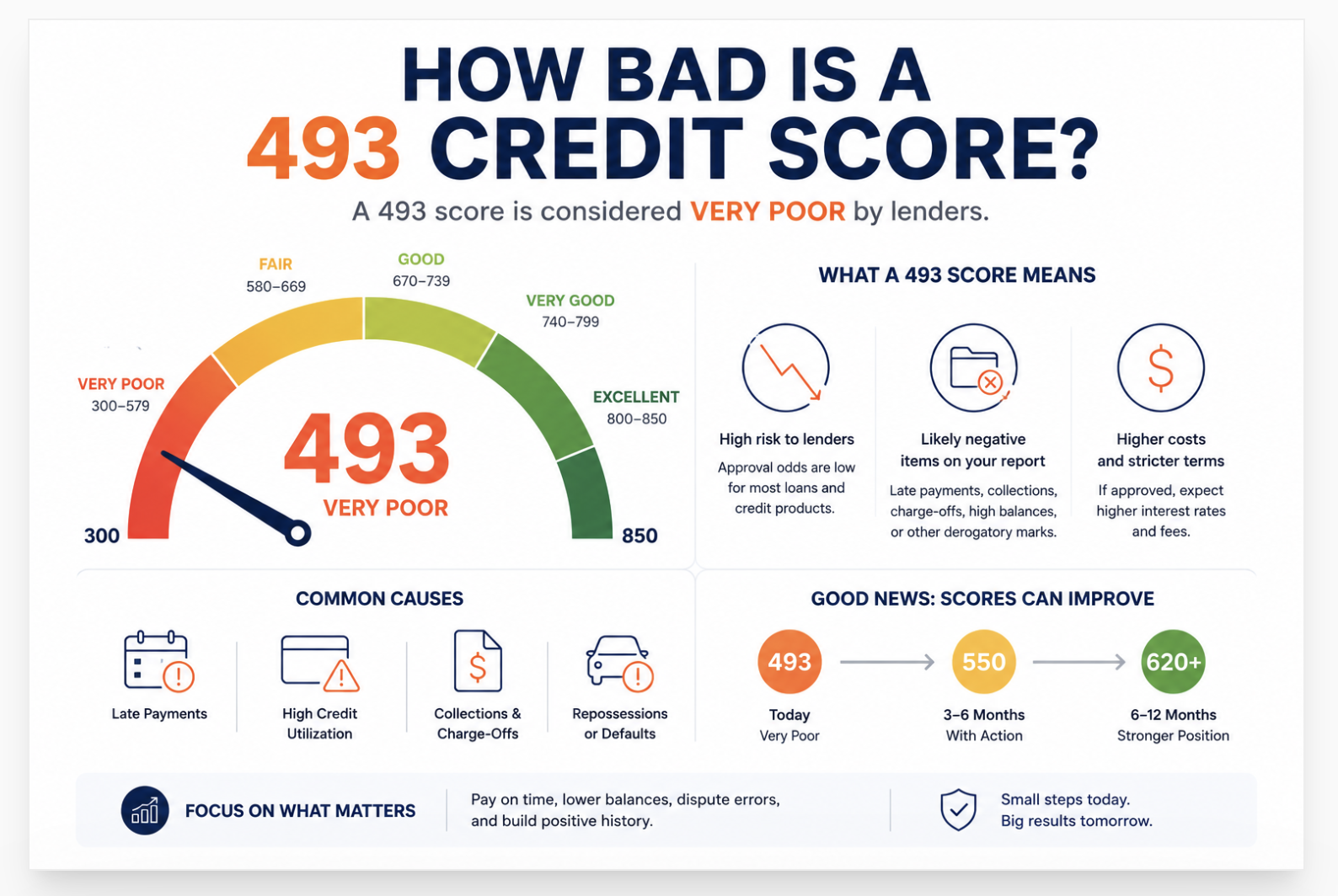 493 credit score