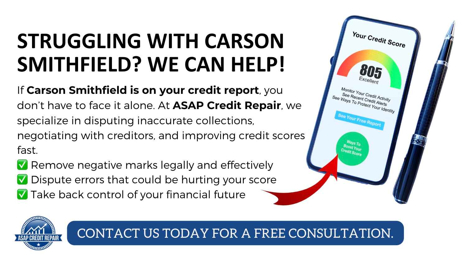 struggling with carson smithfield