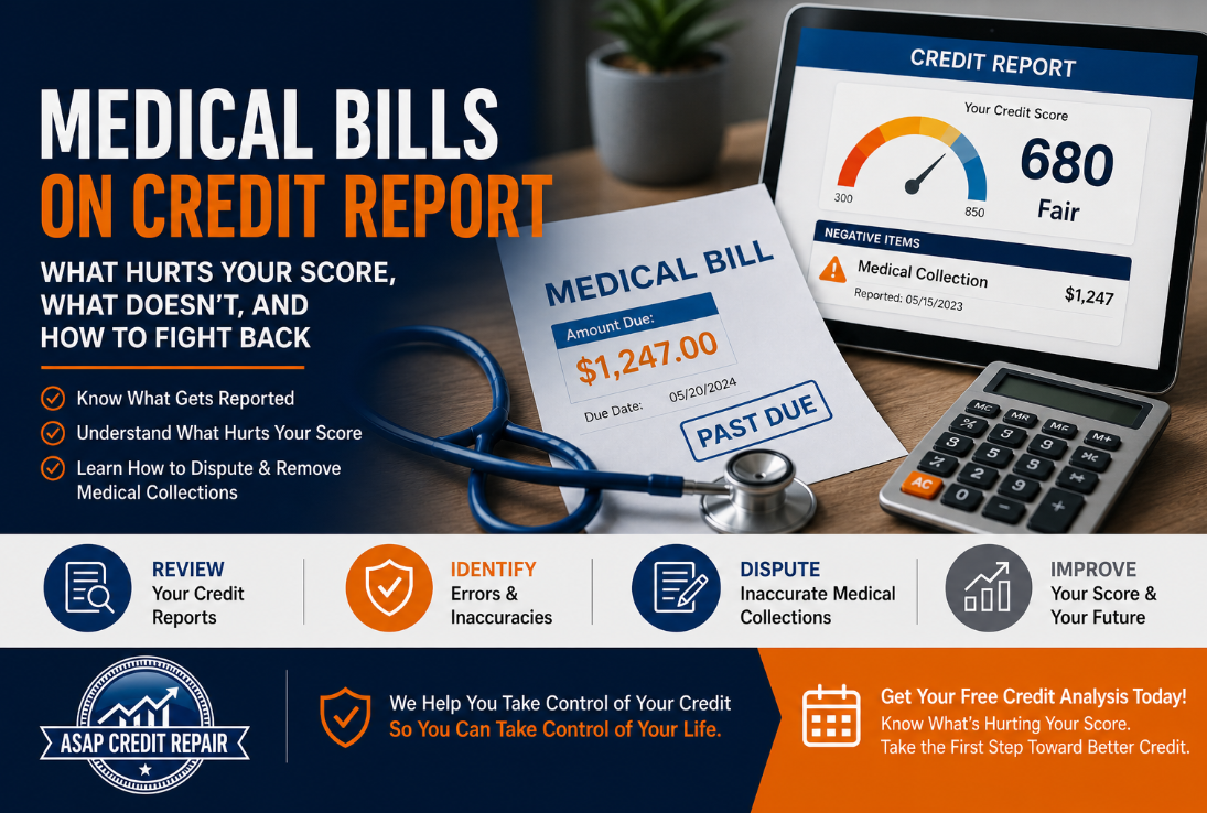 medical bills on credit report