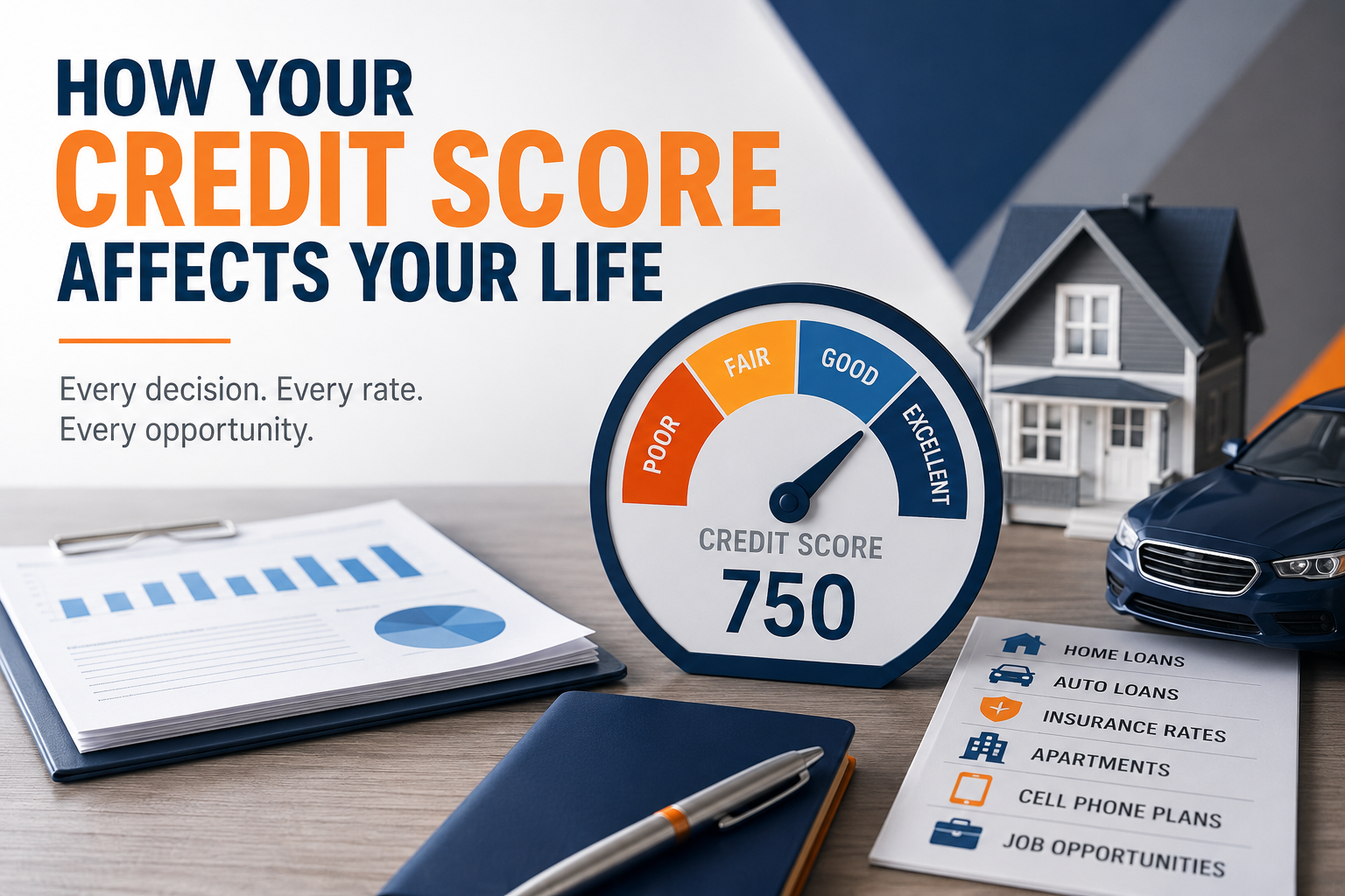 How Your Credit Score Affects Your Life