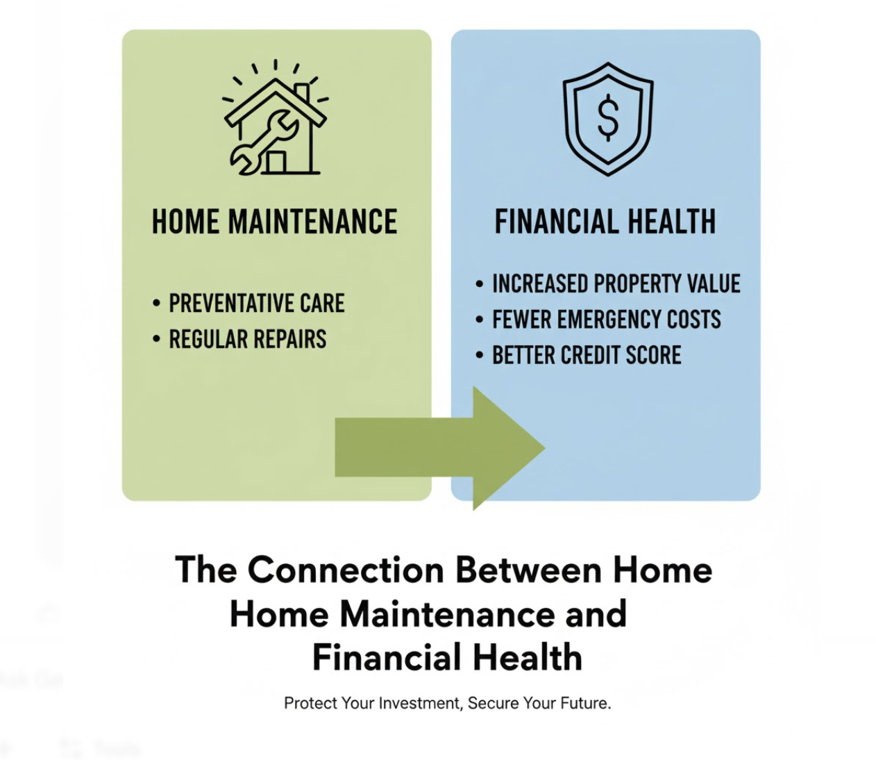 Connection Between Home Maintenance and Financial Health
