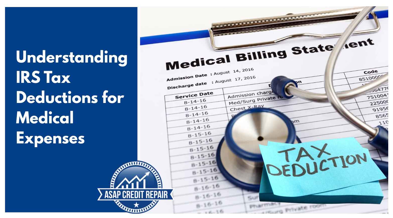Understanding IRS Tax Deductions for Medical Expenses