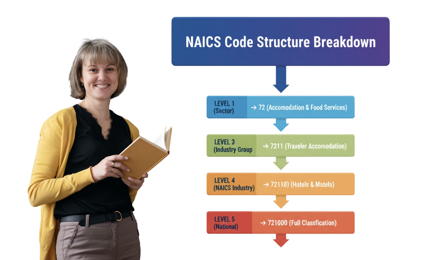 NAICS Code structure breakdown