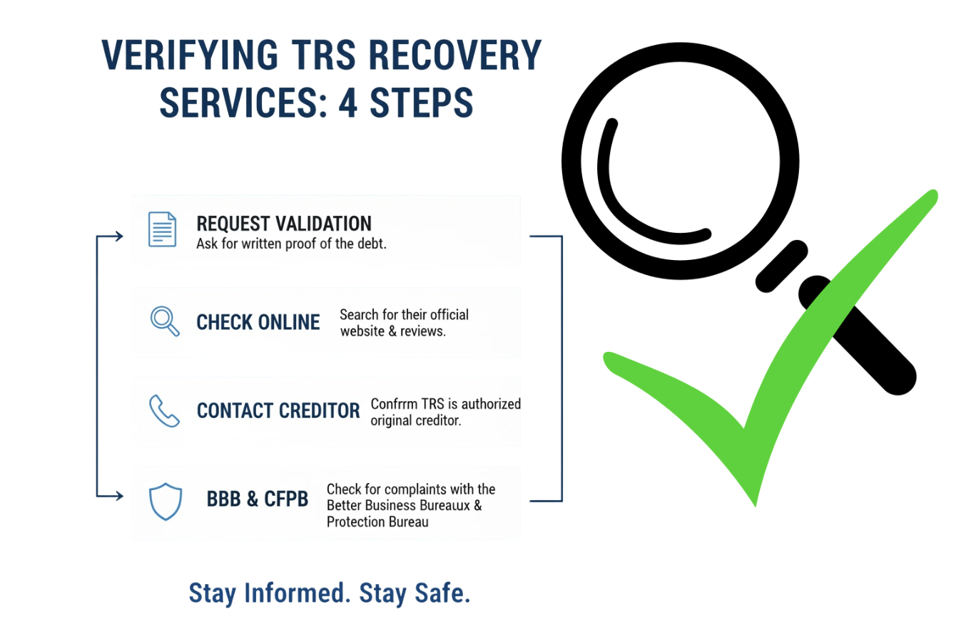 How to Verify TRS Recovery Services Legitimacy