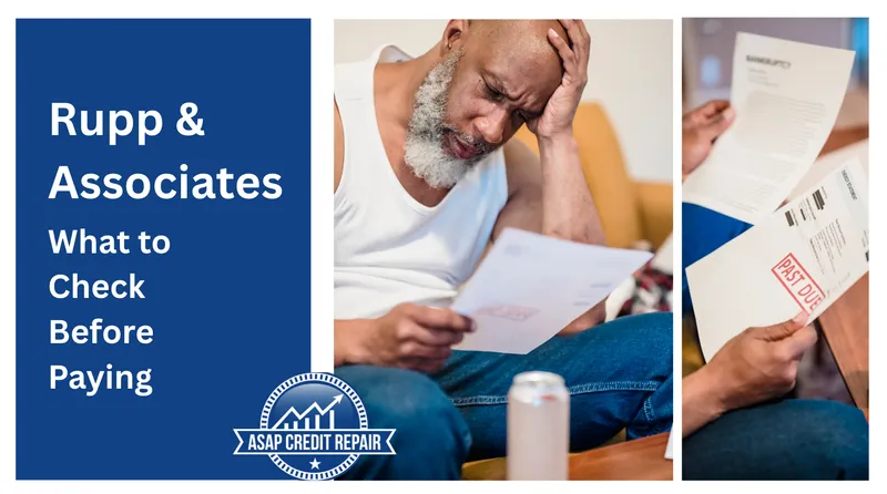 Rupp & Associates Sent You a Letter? Check These First