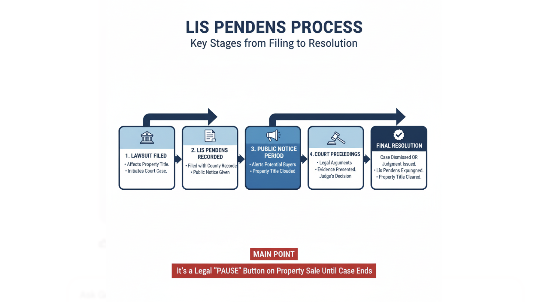 how lis pendens work