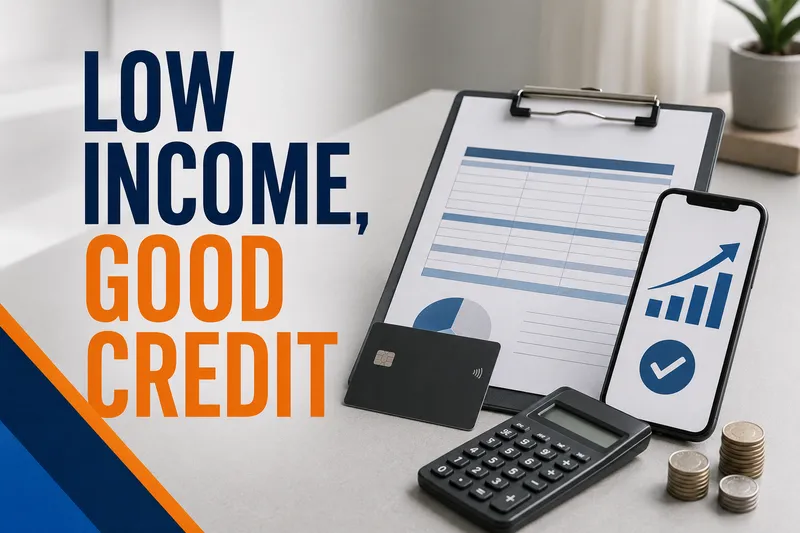can a low-income person have a good credit score