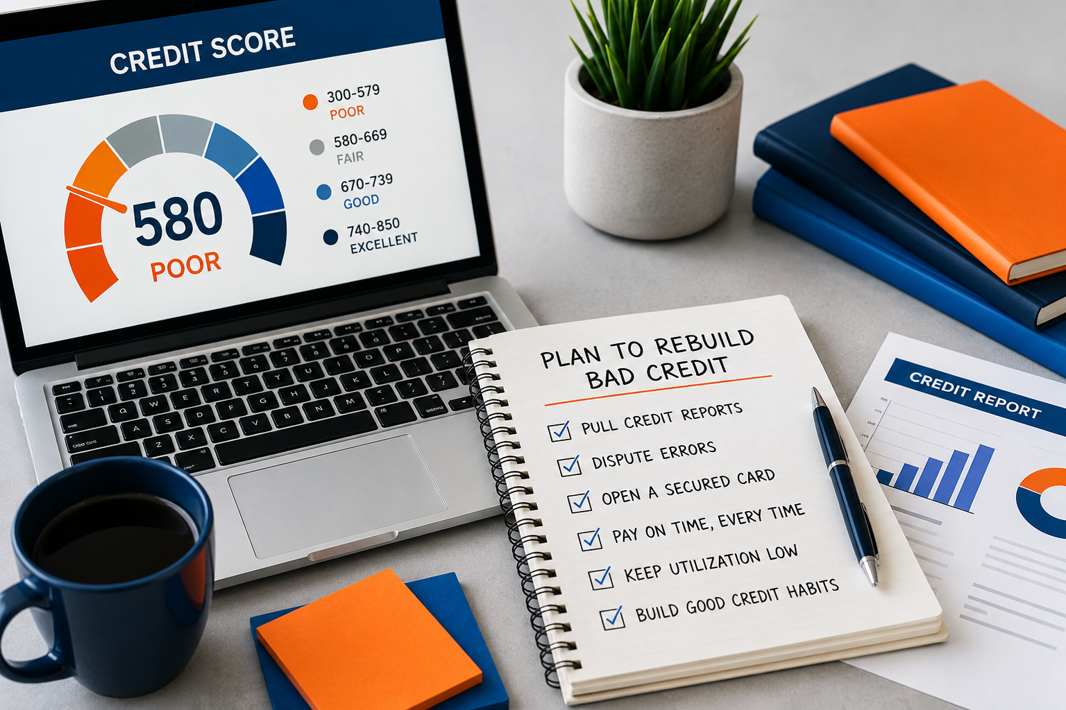 How to Start From Bad Credit