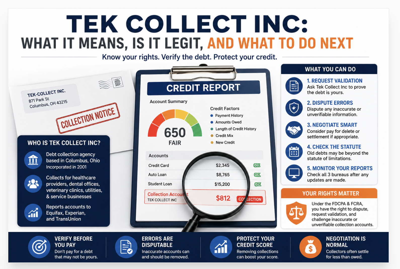 tek collect inc