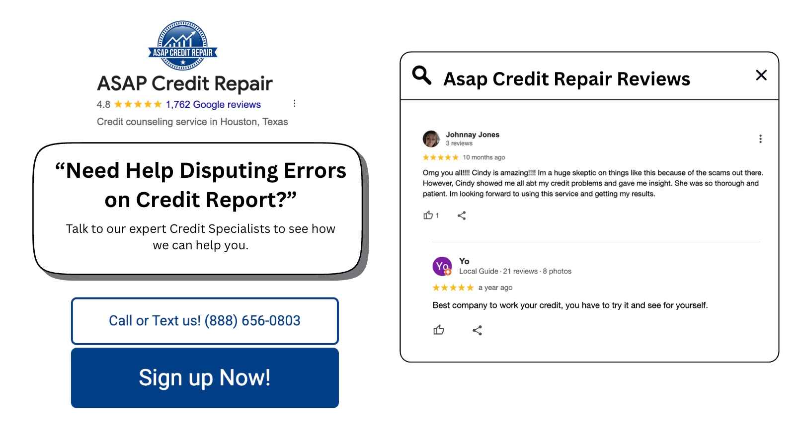 dispute errors on credit report