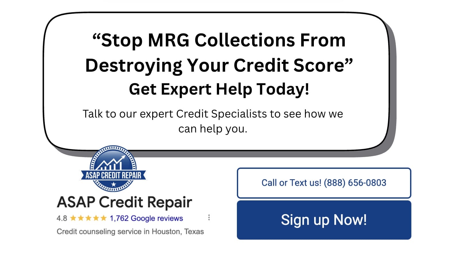 Stop MRG Collections From Destroying Your Credit Score