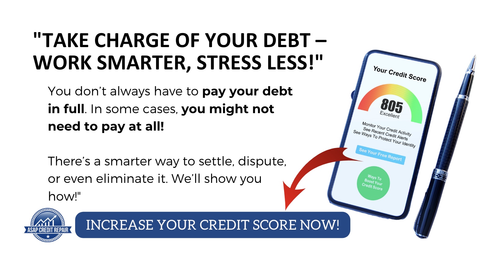 Take charge of your debt