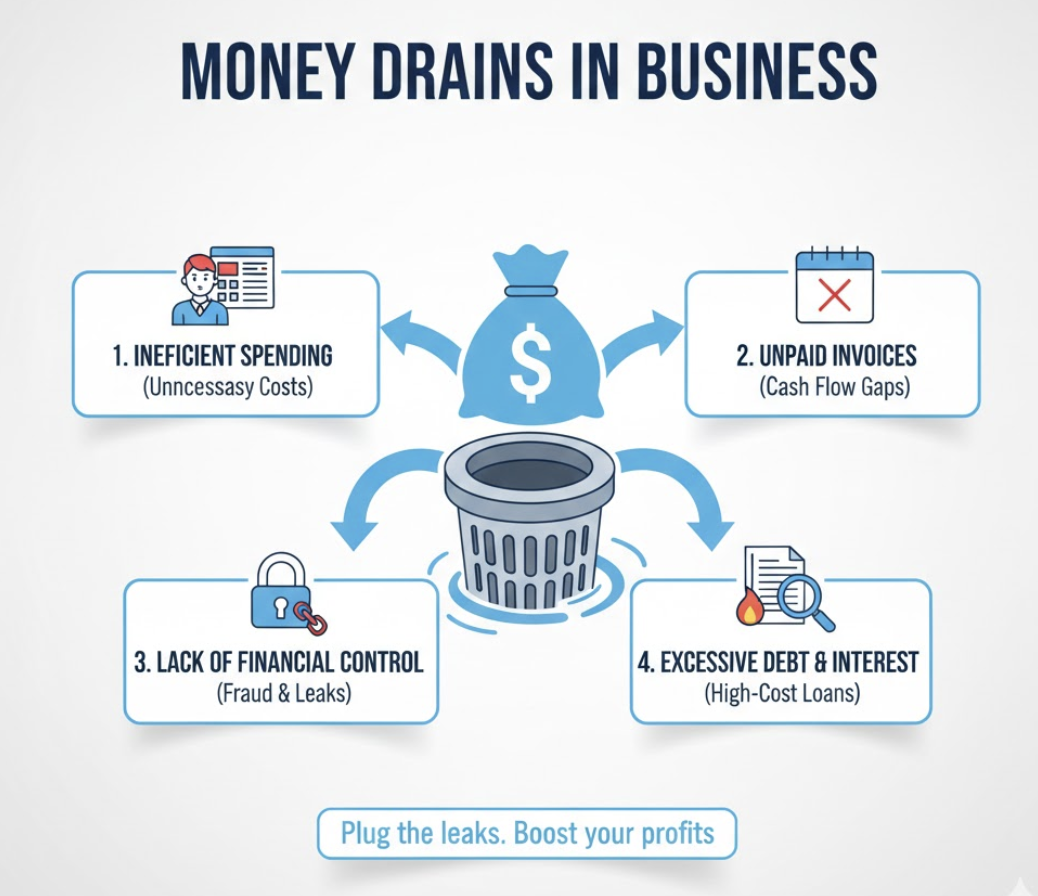  Money Drains in Business