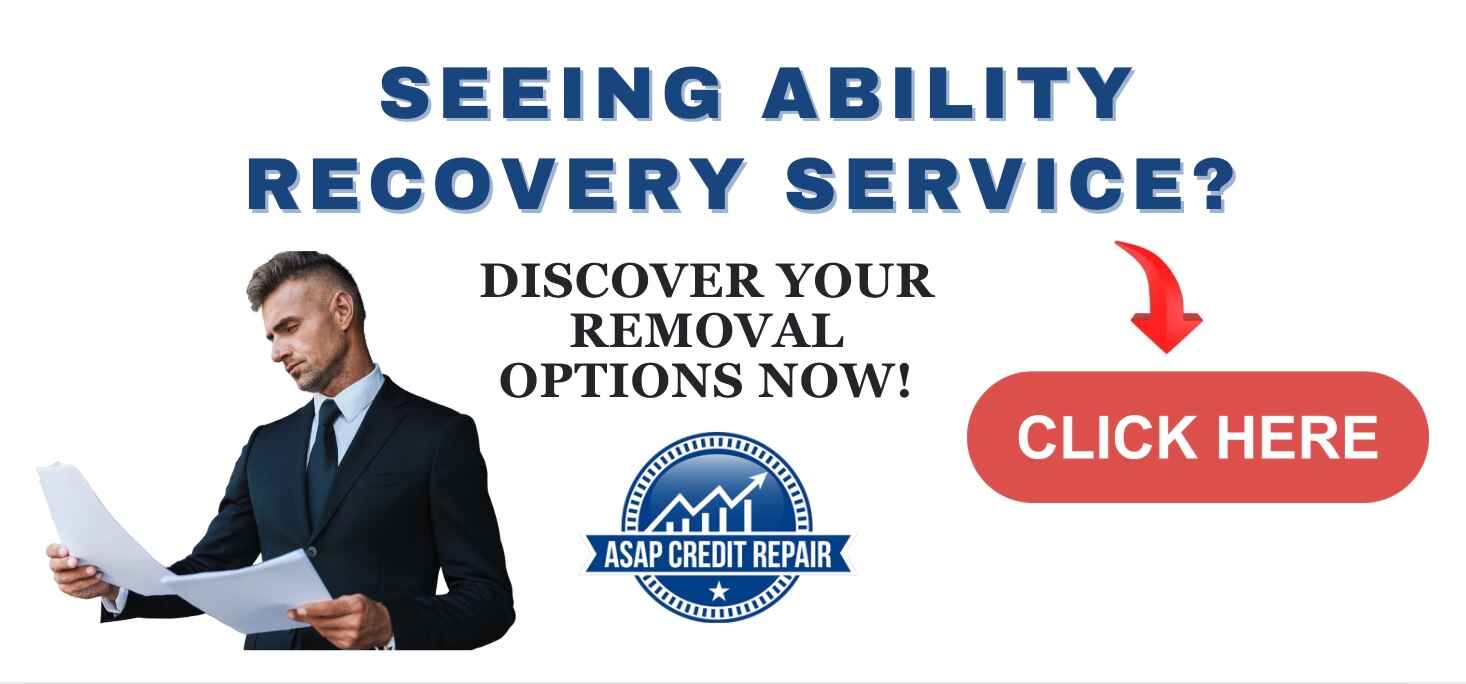 get help removing ability recovery service
