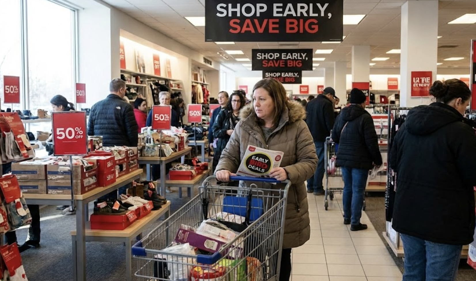 Shop Early and Hunt for Deals