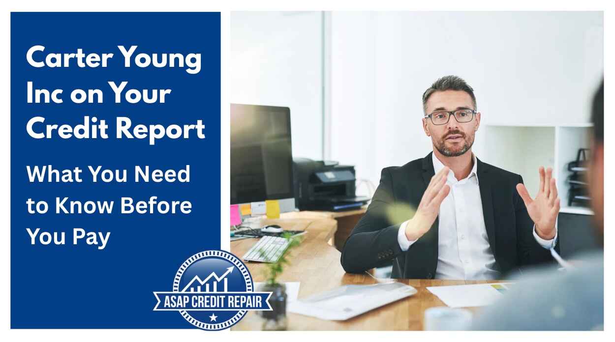 Carter Young Inc on Your Credit Report: What You Need to Know Before You Pay
