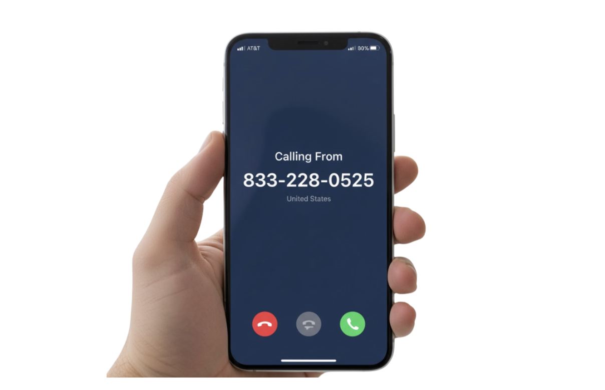 Who's Calling From 833-228-0525?