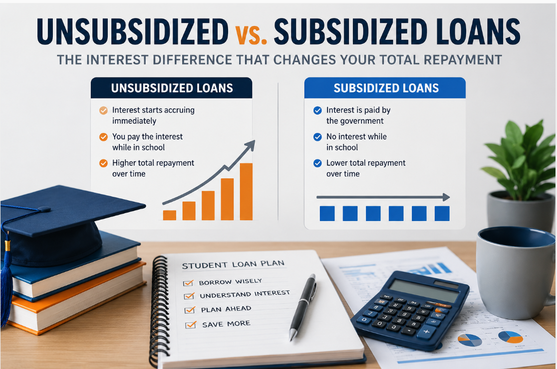 unsubsidized vs subsidized loans