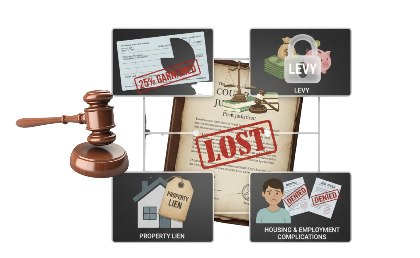 What Happens If You Lose the Debt Lawsuit