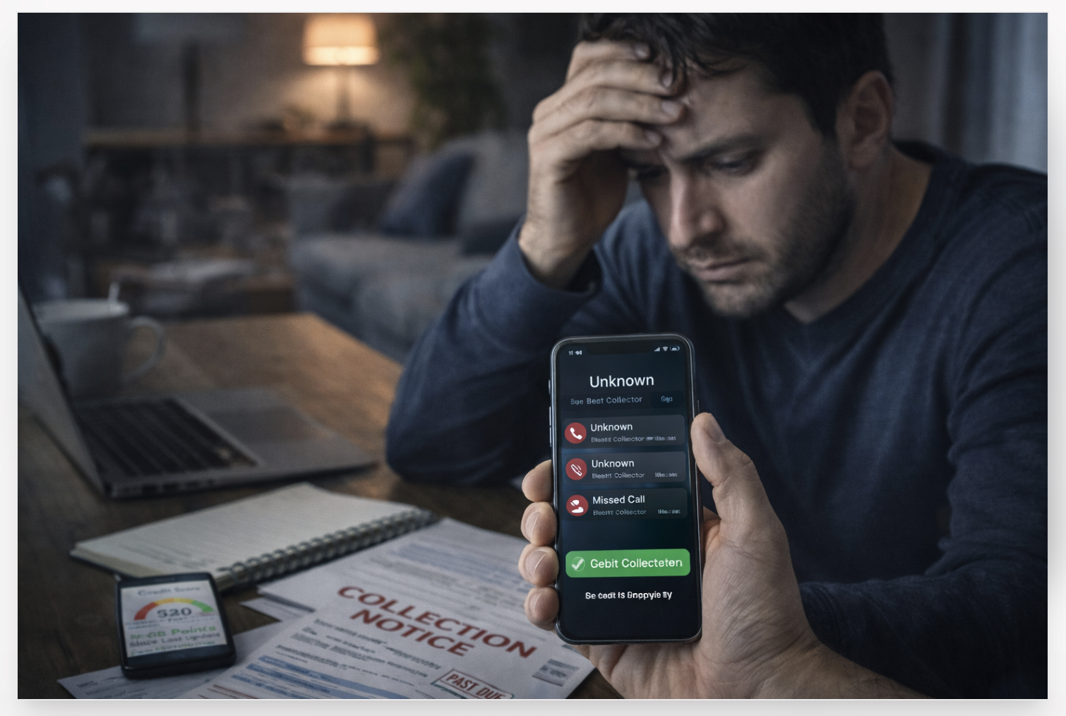  how to stop collection calls permanently