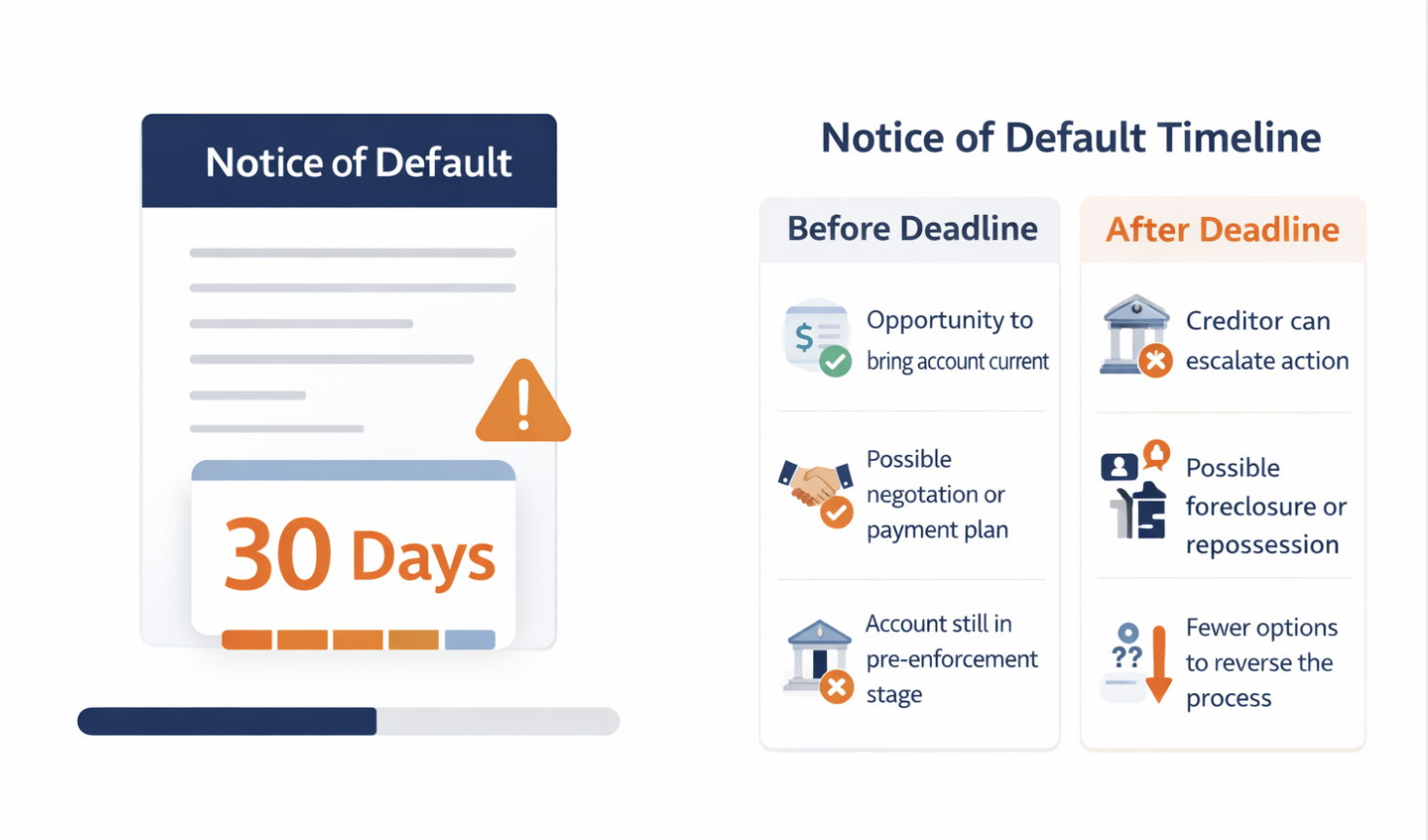Notice of default timeline