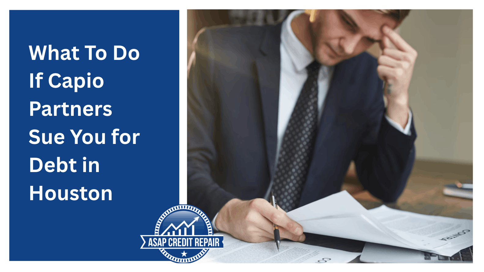 Capio Partners Lawsuit in Houston: What to Do If You’re Sued for Debt