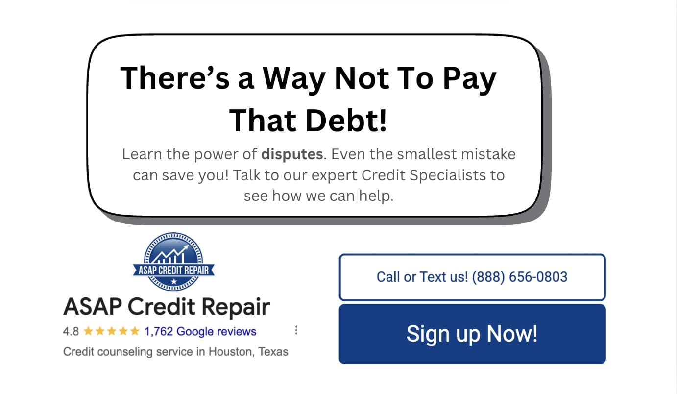 no need to pay debt