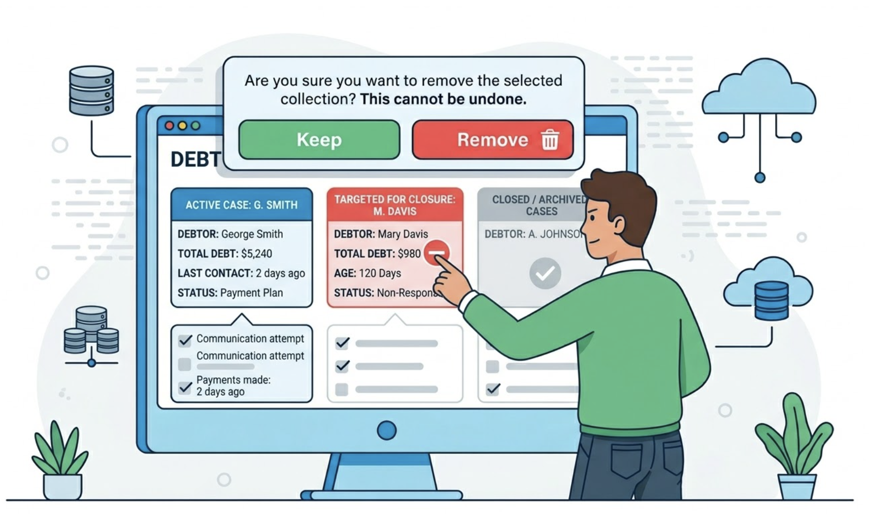 How to Remove Collections Without Paying in Albuquerque