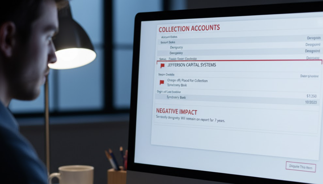 Why Jefferson Capital Appears on Your Credit Report