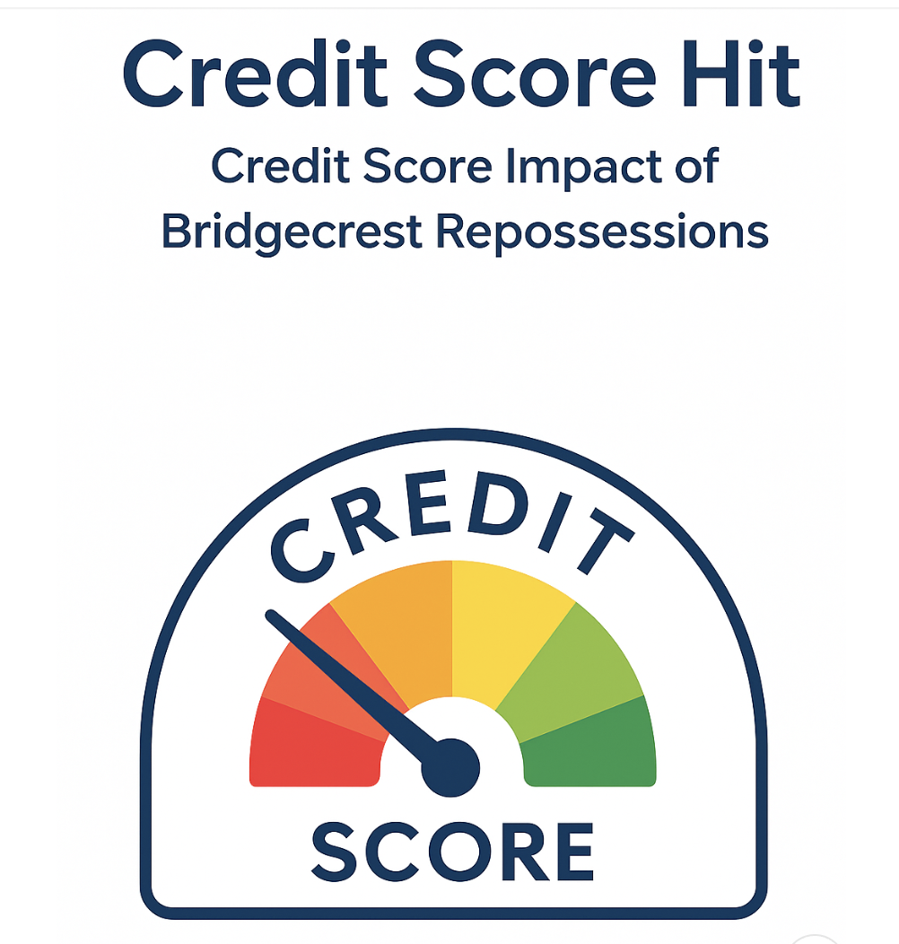Credit Score Impact of Bridgecrest Repossessions