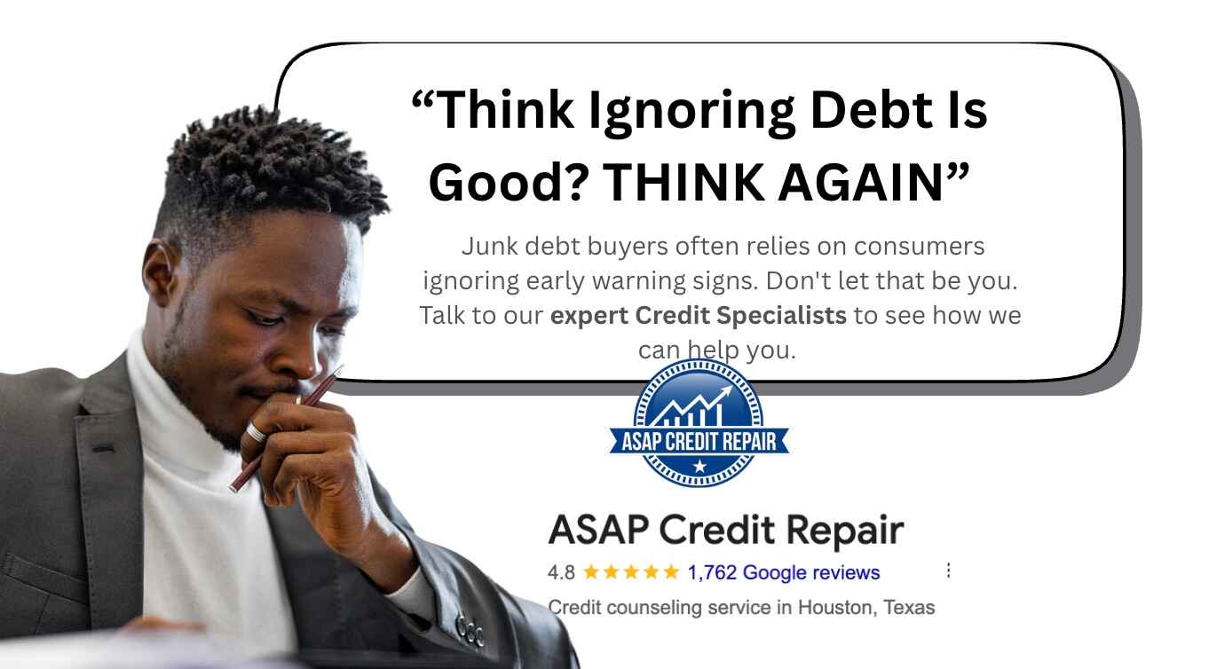 never ignore a debt collector