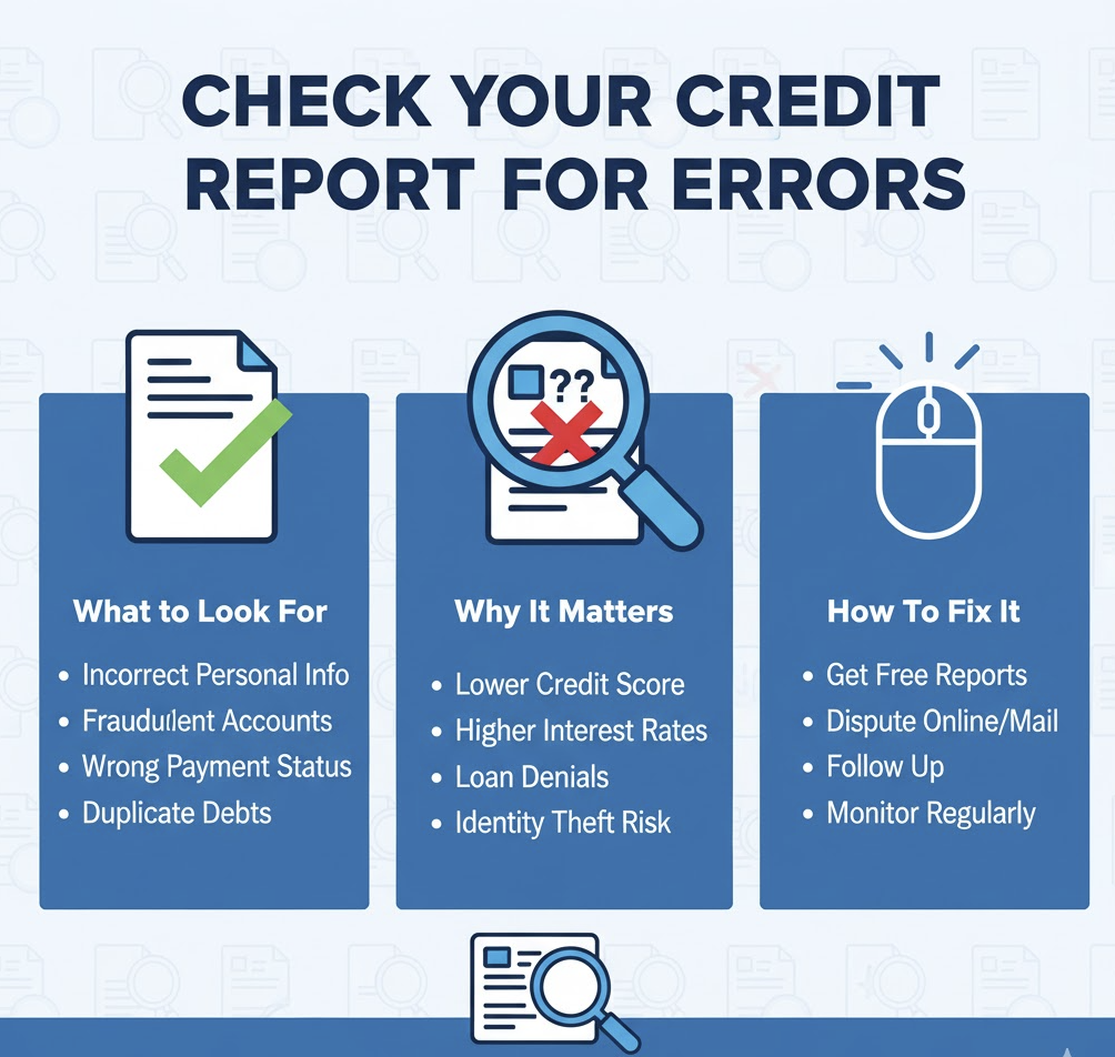 Check Your Credit Report for Errors