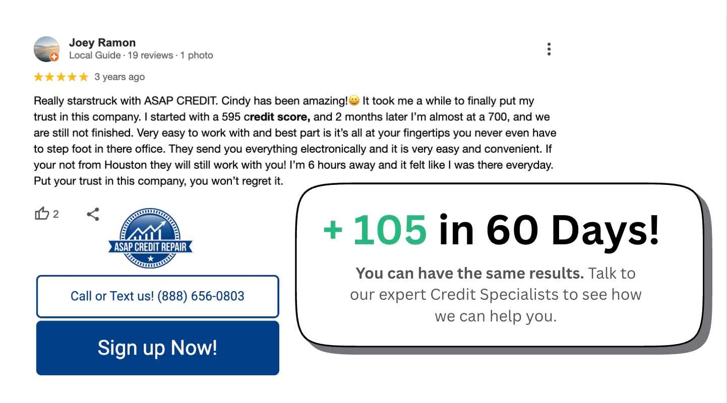 increase credit score in 60 days
