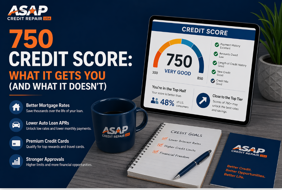 750 is a good credit score