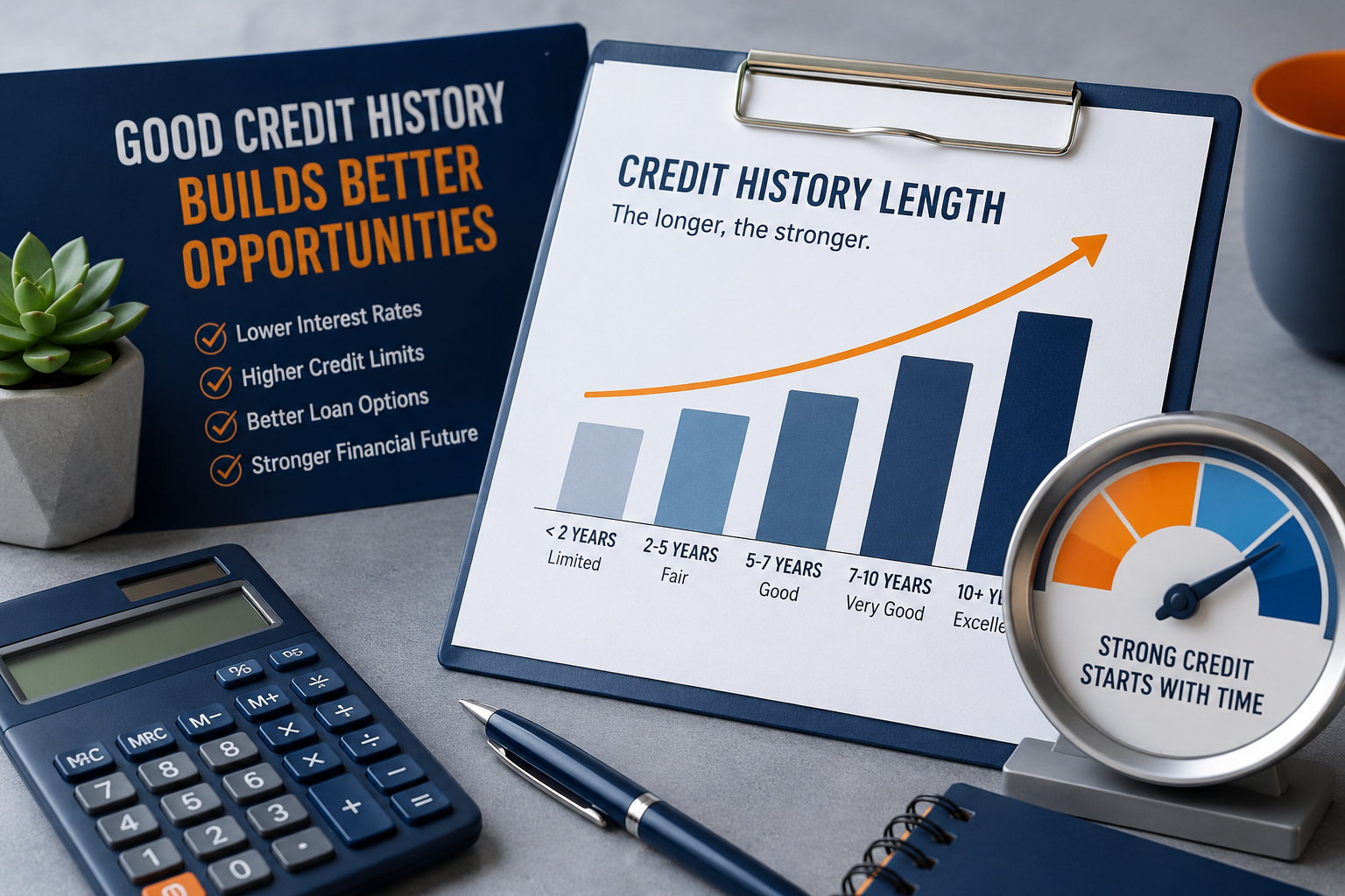 good length of credit history