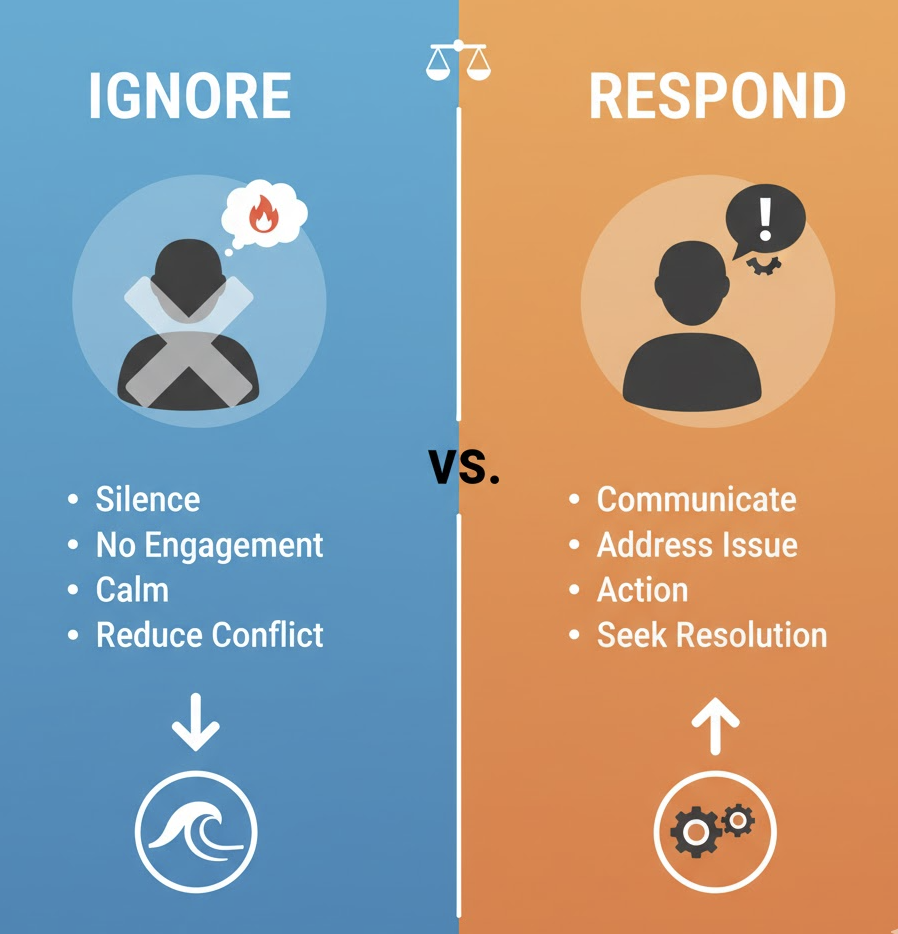 Ignoring the Lawsuit vs. Responding