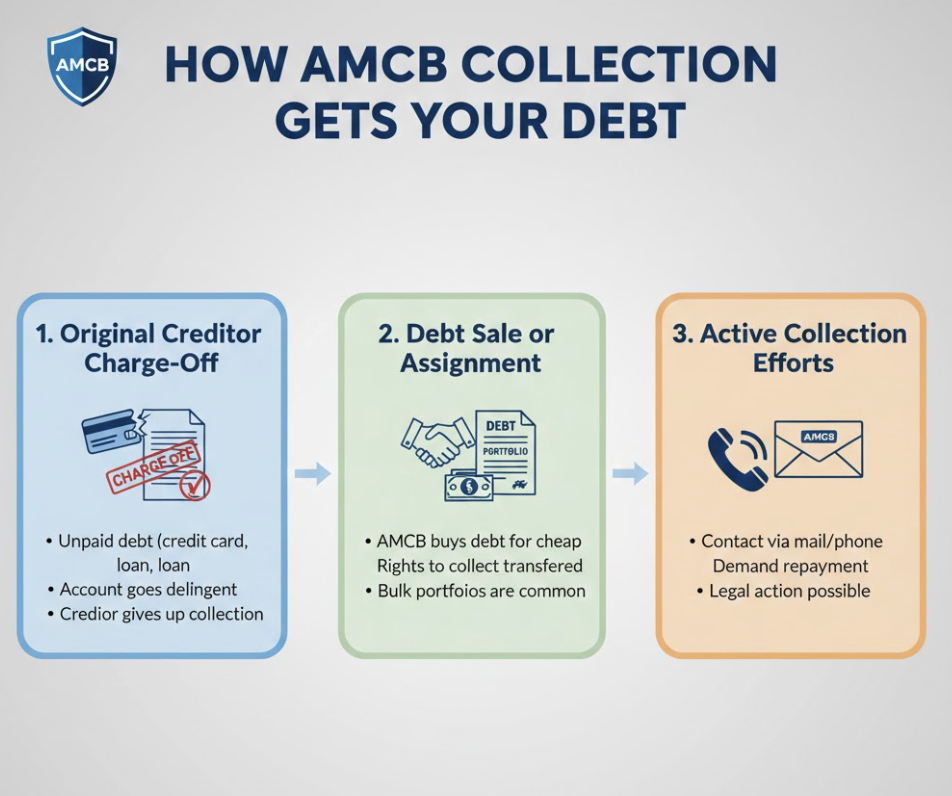 How AMCB Collection Gets Your Debt