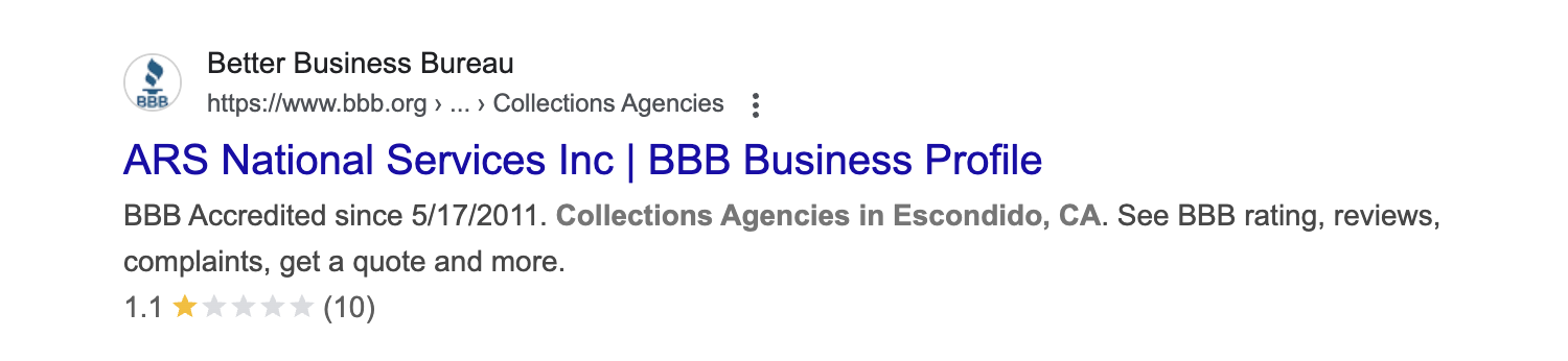 poor BBB rating