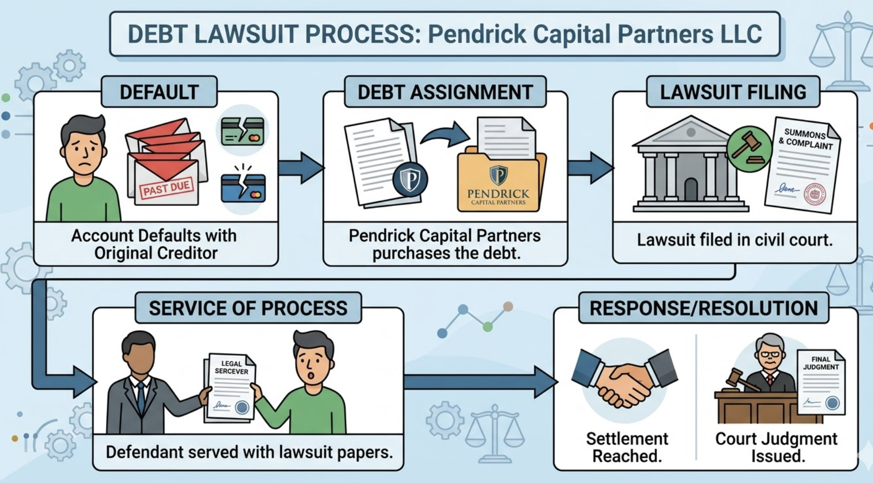 Pendrick Capital Partners lawsuit process