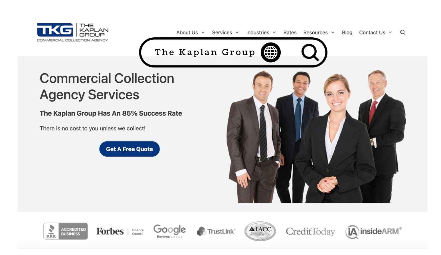 the kaplan group website