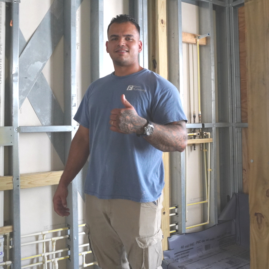 Adrian, owner of Fern Plumbing