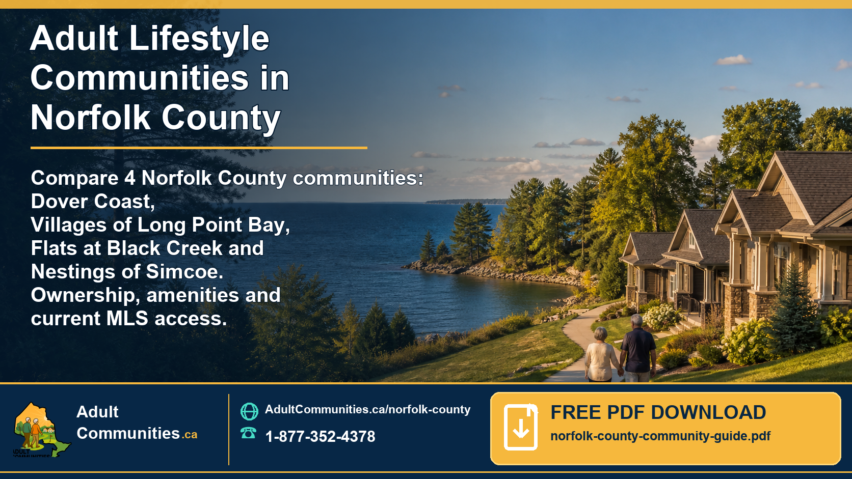 Open the free Adult Lifestyle Communities in Norfolk County PDF guide