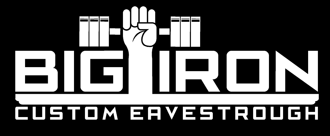 Logo - BIG IRON CUSTOM EAVESTROUGHS - St. Johns' Eavestrough experts