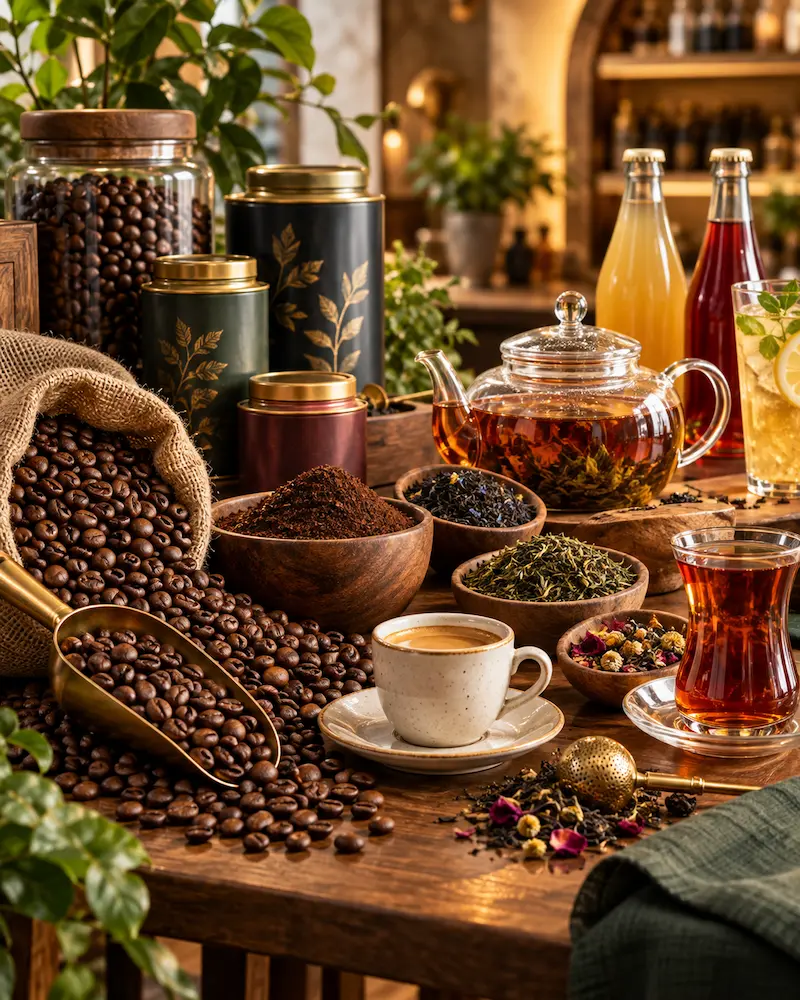 Café, thé et boissons