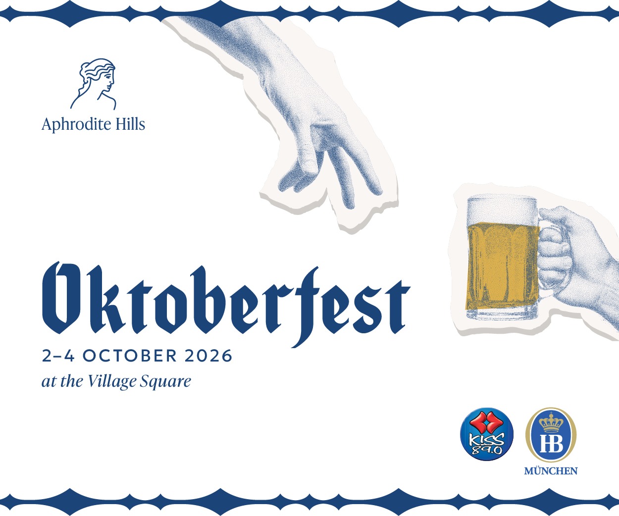 Oktoberfest celebration at the Village Square