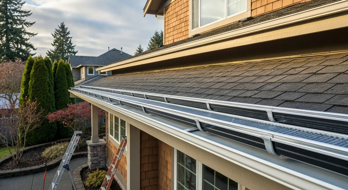 Gutter guard installation
