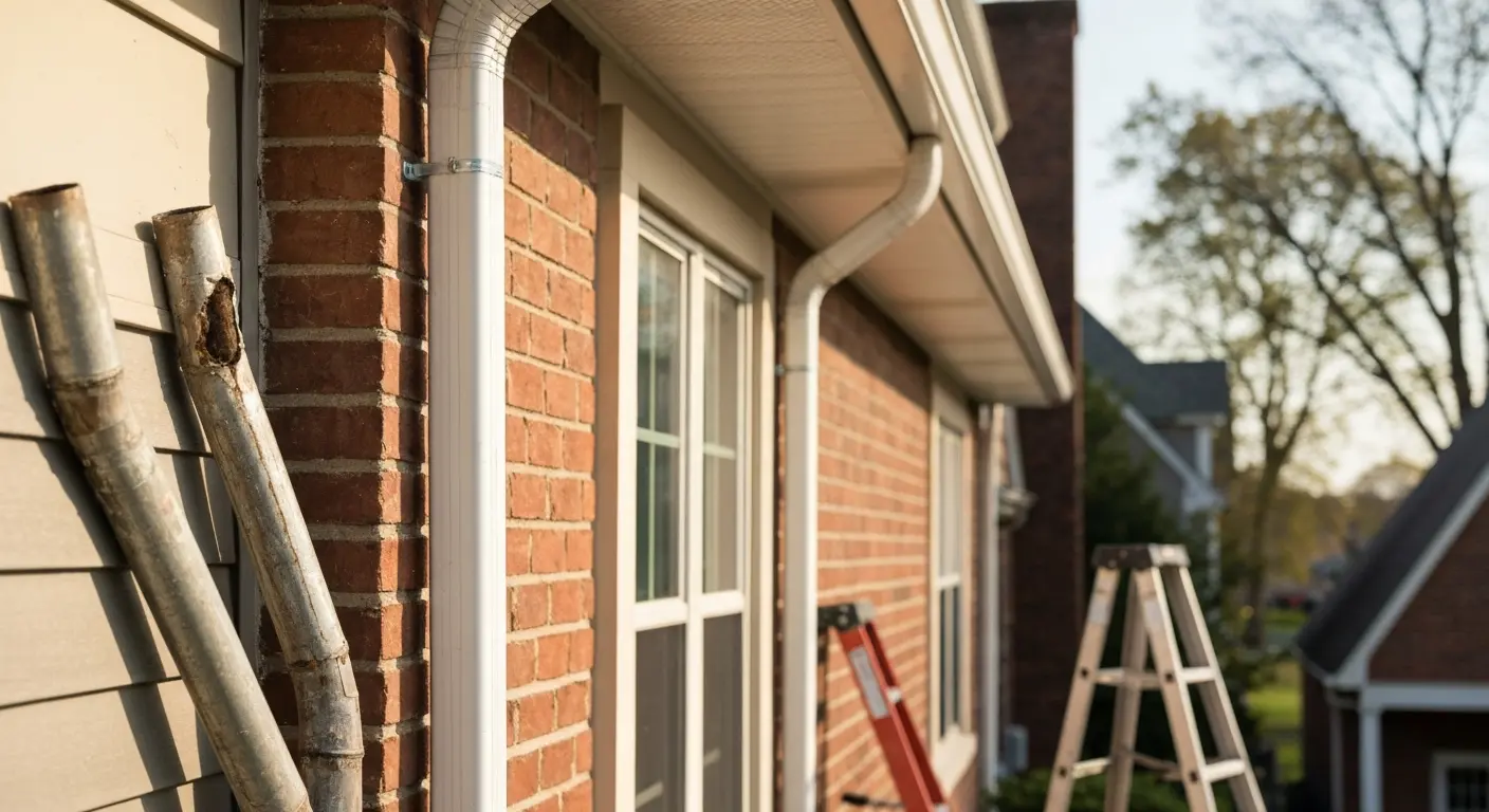 Downspout replacement