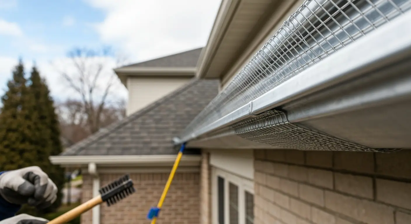 Gutter guard installation