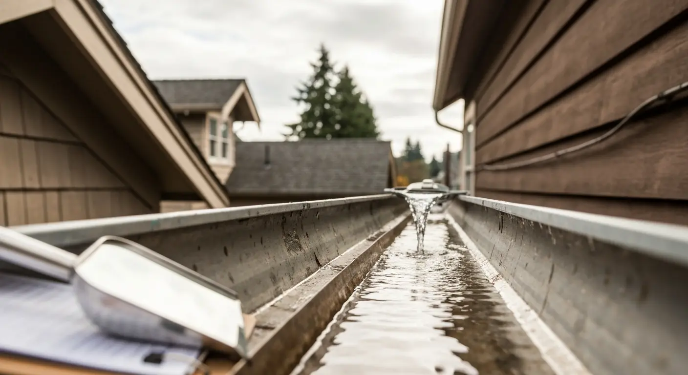 Gutter inspection assessment