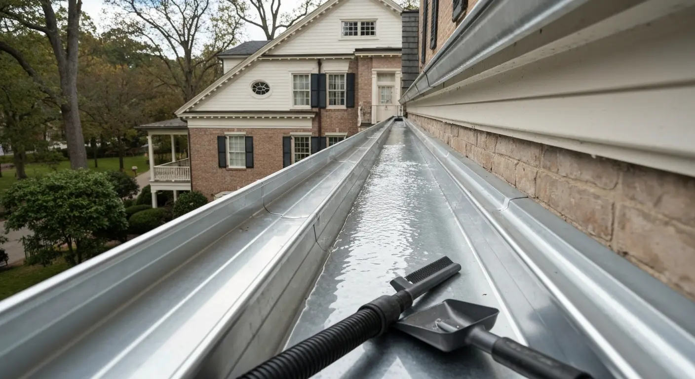 Gutter cleaning service